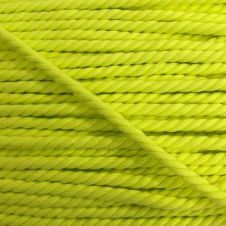 Pamučna vrpca 5 mm neon yellow