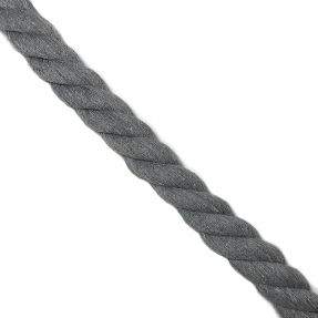 Pamučna vrpca 2,5 cm light grey