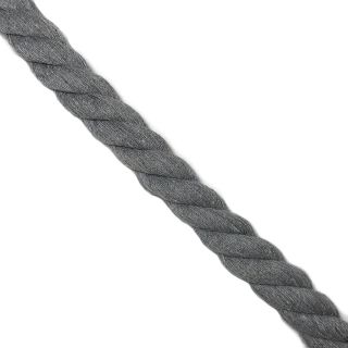 Pamučna vrpca 2,5 cm light grey