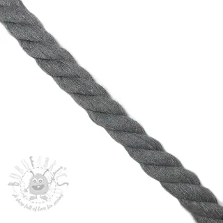 Pamučna vrpca 2,5 cm light grey