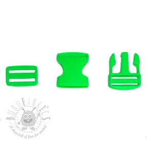 Kopča za torbicu 38 mm lime