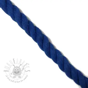 Pamučna vrpca 2,5 cm cobalt