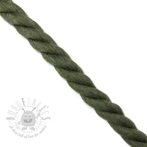 Pamučna vrpca 2,5 cm army