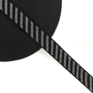 Guma glatka 2,5 cm Diagonal dark grey