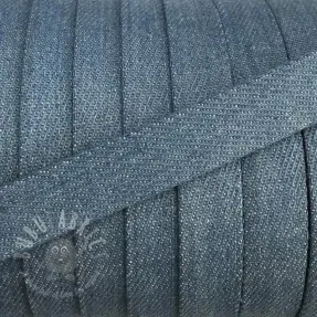 Pamučna vrpca ravna 15 mm Denim baby blue