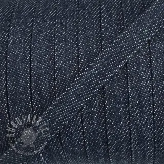 Pamučna vrpca plosnata 10 mm Denim navy