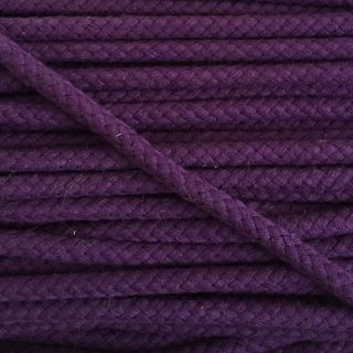 Pamučna upletena vrpca 8 mm purple