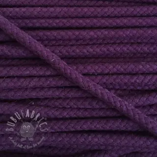 Pamučna upletena vrpca 8 mm purple