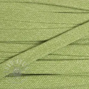 Pamučna vrpca ravna 15 mm melange lime