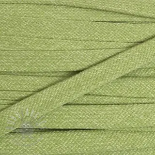 Pamučna vrpca ravna 15 mm melange lime