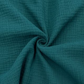 Tetra Tkanina/Muslin dark cyan