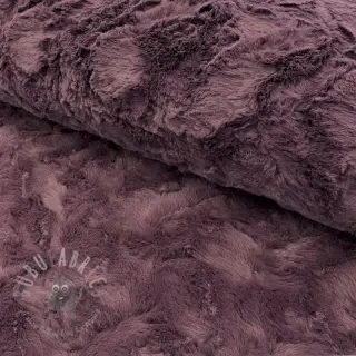 Umjetno krzno aubergine