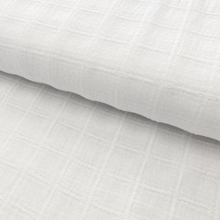 Madeira vez DOBBY Square white