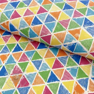 Dekorativna tkanina premium Rainbow triangle