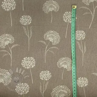 Dekorativna tkanina Linenlook Elegant dandelion taupe