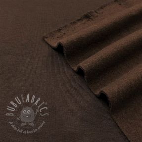 Triko materijal čupav JOGGING dark brown