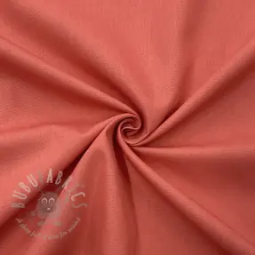 Pamučna tkanina popelin dark coral