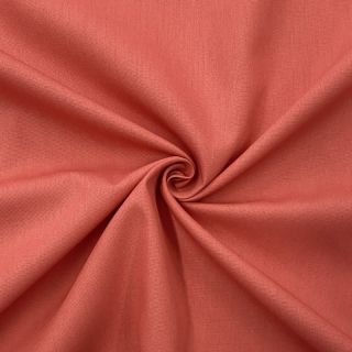 Pamučna tkanina popelin dark coral