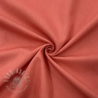 Pamučna tkanina popelin dark coral