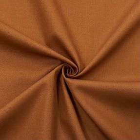 Pamučna tkanina popelin dark cognac