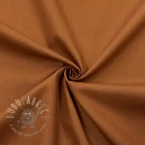 Pamučna tkanina popelin dark cognac