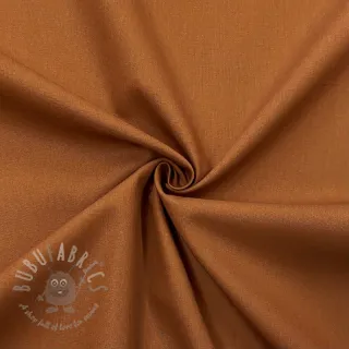Pamučna tkanina popelin dark cognac