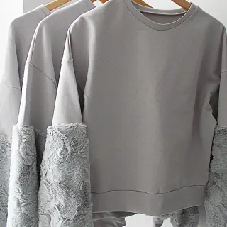 Umjetno krzno light grey