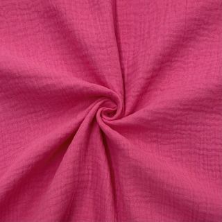Dvostruka gaza/muslin fuchsia