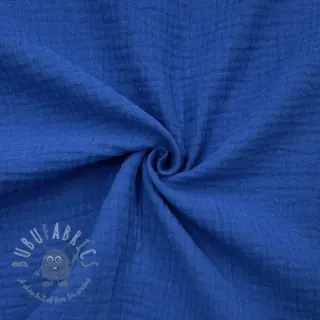 Tetra Tkanina/Muslin cobalt ORGANIC
