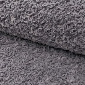 Umelá kožušina Curly grey