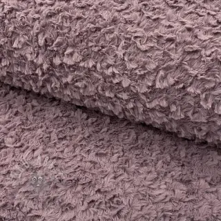 Umjetno krzno Curly mauve