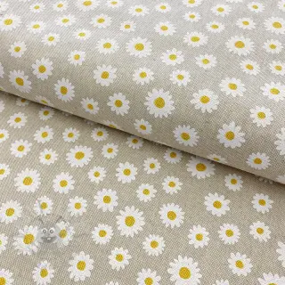 Dekorativna tkanina Linenlook Daisy sweet garden
