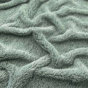 Umelá kožušina LUREX SILVER old green