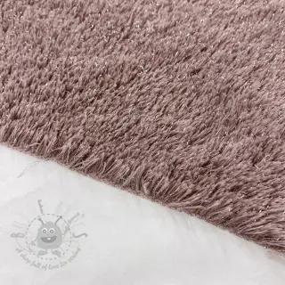 Umjetno krzno LUREX SILVER old blush