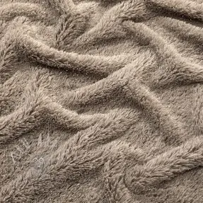 Umjetno krzno LUREX SILVER taupe