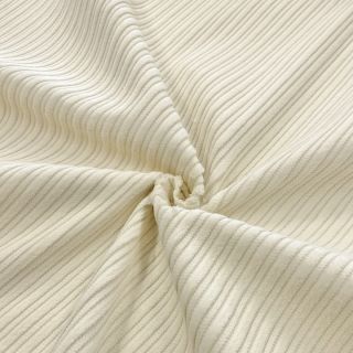 Rebrasti kord STRIPE ecru