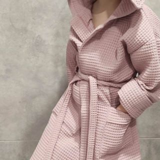 Pamučni vafel old rose