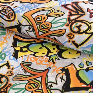Dekorativna tkanina premium Graffiti street art