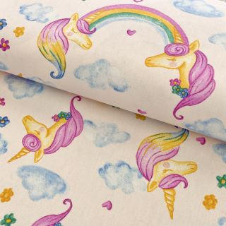 Dekorativna tkanina premium Handpaint unicorn