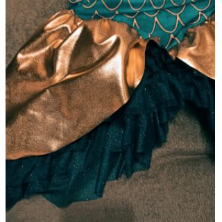 Tila ROYAL SPARKLE petrol zlatna