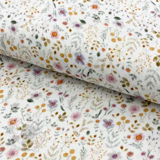 Tetra Tkanina/Muslin Lovely meadow white