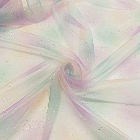Tyl za TUTU Rainbow glitter design I