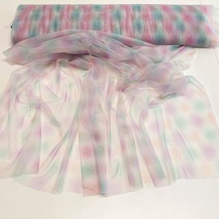 Tyl za TUTU Rainbow glitter design I