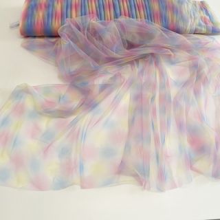 Tyl za TUTU Rainbow design H
