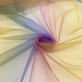 Tyl za TUTU Rainbow design C