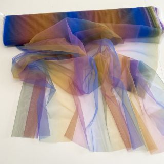 Tyl za TUTU Rainbow design C