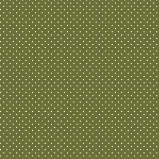 Pamučna tkanina Petit dots green
