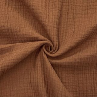 Tetra Tkanina/Muslin cognac ORGANIC