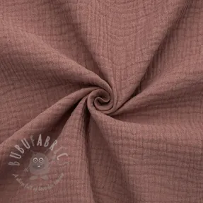Tetra Tkanina/Muslin old blush ORGANIC