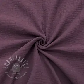 Tetra Tkanina/Muslin aubergine